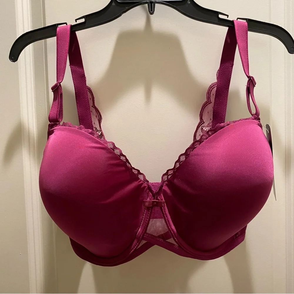 Paramour Peridot Everyday Lace Back Demi Bra - Picture 3 of 6